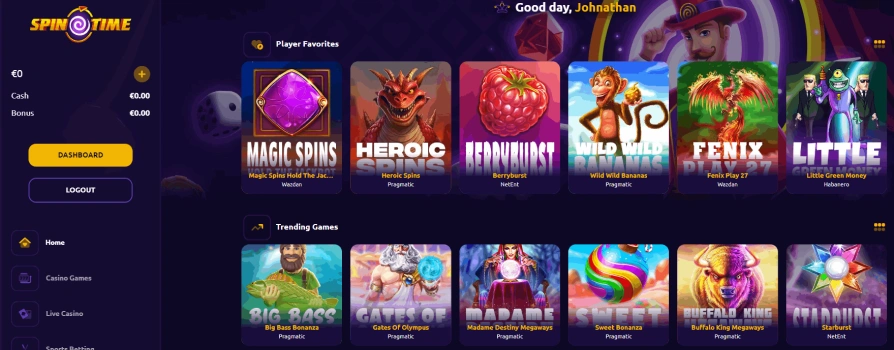 Spintime Casino